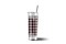 #5 CLEAR 20oz Pink Buffalo Plaid Snow- 9.4" x 8" Pattern Vinyl Wrap (IPP EXCLUSIVE!)